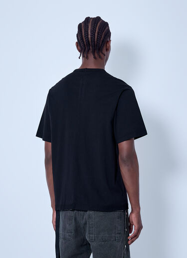 LN-CC® - Rick Owens DRKSHDW: Brad T-Shirt - Black Rick Owens DRKSHDW Brad T-Shirt Black drk0166016