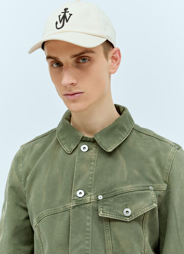 JW Anderson Twisted Denim Jacket Green jwa0156002