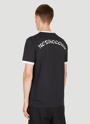 Raf Simons x Fred Perry Contrast Trim T-Shirt Black rsf0150011