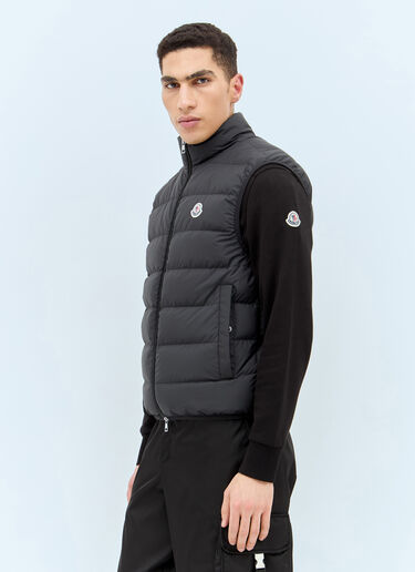 Moncler Contrin 羽绒马甲 黑色 mon0157007
