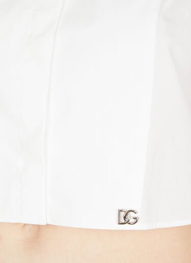 Dolce & Gabbana Cropped Shirt White dol0251008