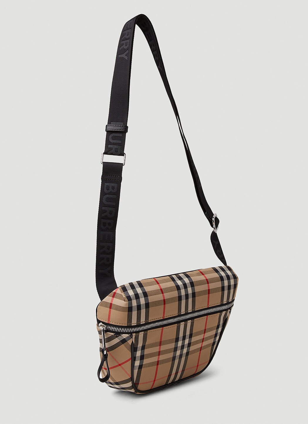 Burberry Check Shoulder Bag in Beige LN CC
