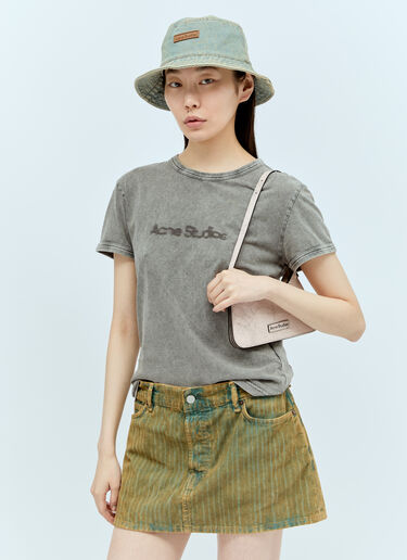 Acne Studios 徽标贴饰牛仔渔夫帽 蓝色 acn0355007