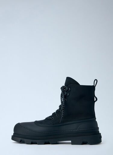 LN-CC® - Moncler: Vera Sheal Ankle Boots - Black Moncler Vera Sheal Ankle Boots Black mon0165002