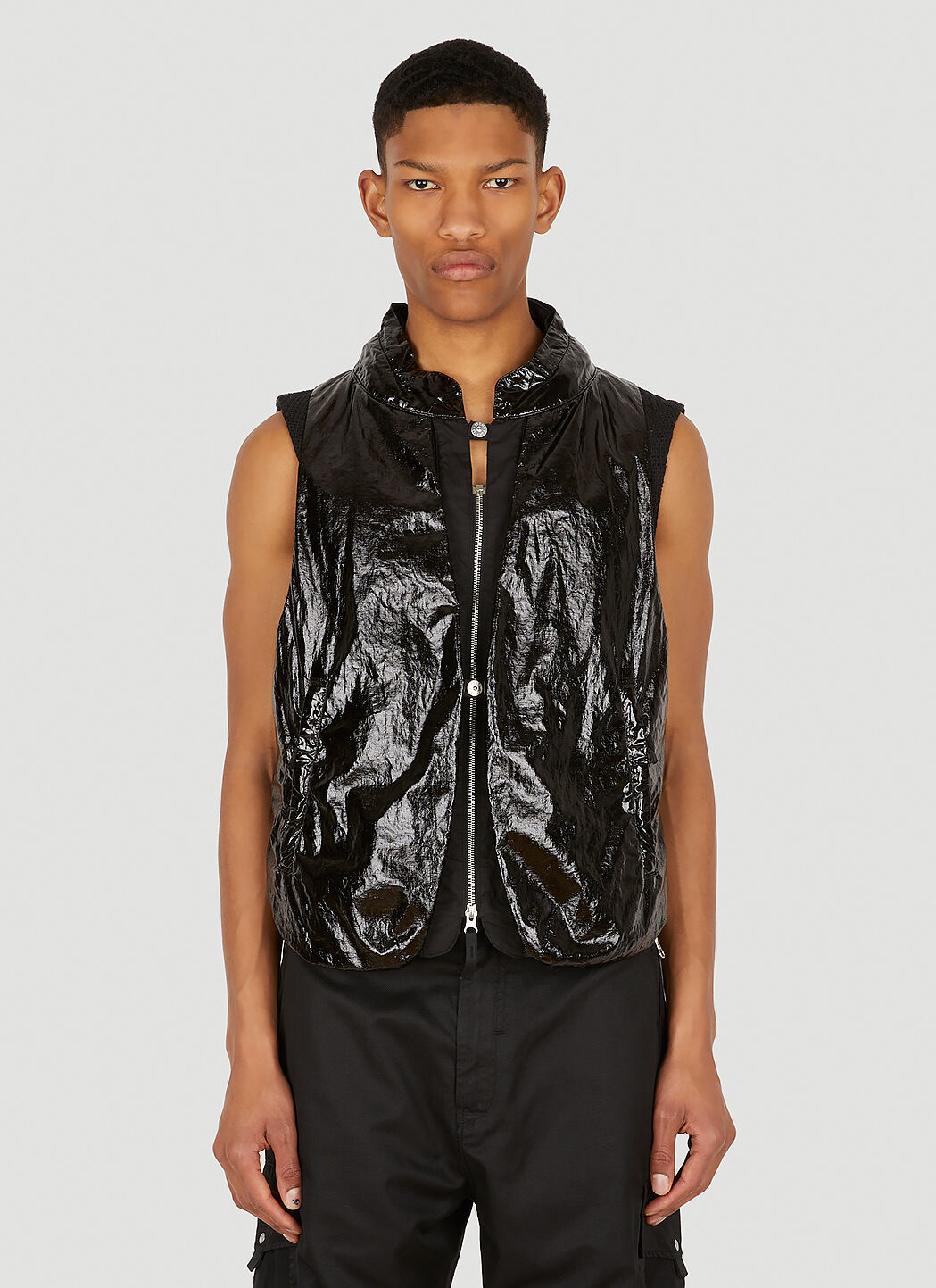 Utility sleeveless clearance jacket
