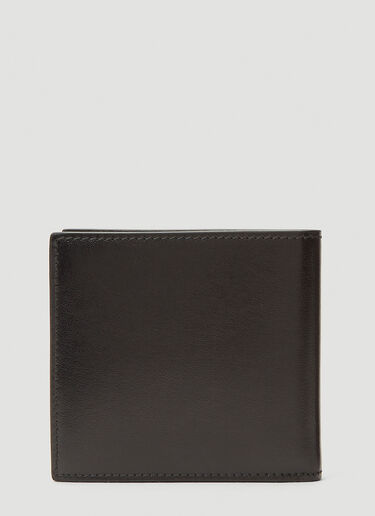 Alexander McQueen Debossed-Logo Bi-Fold Wallet Black amq0142019