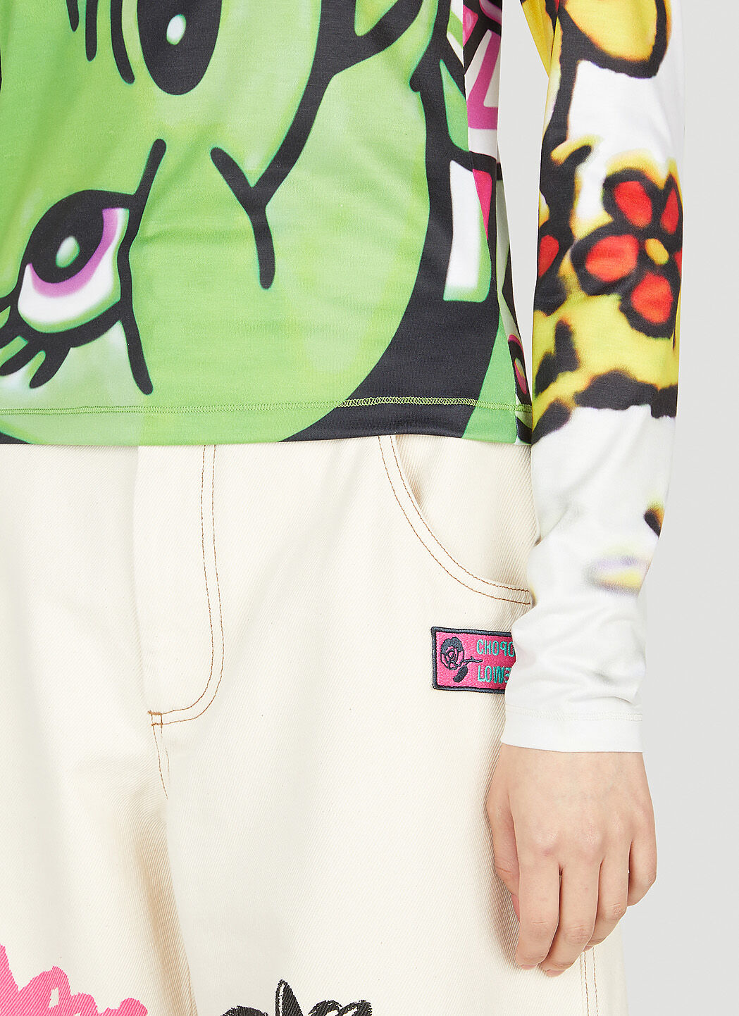 Chopova Lowena Graphic Print Long Sleeve Top | LN-CC