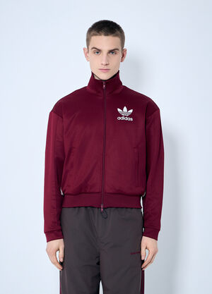 adidas by Wales Bonner Track Zip-Up Sweatshirt Burgundy awb0359026
