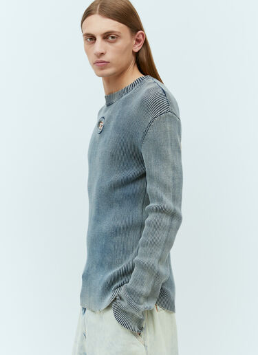 Diesel メンズ K-Darin-A リブセーター の ブルー | LN-CC® 