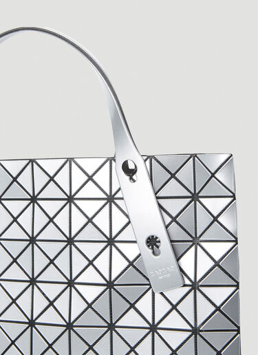 Bao Bao Issey Miyake プリズムトートバッグ シルバー bao0252002