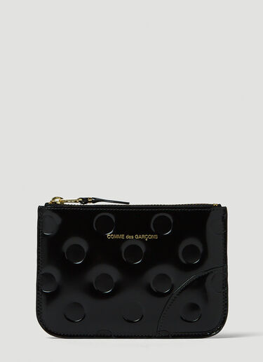 Comme des Garçons Wallet ドットポーチウォレット ブラック cdw0347009