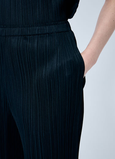 Pleats Please Issey Miyake Pleated Pants Black plp0259023