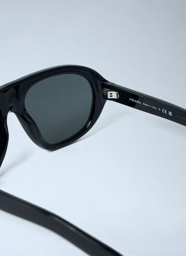 Oversized Acetate Sunglasses Prada Oversized Acetate Sunglasses Black lpr0362003