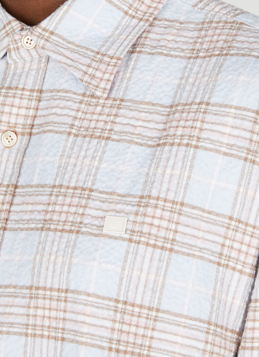 Acne Studios レディース チェックシャツ の ライトブルー | LN-CC®