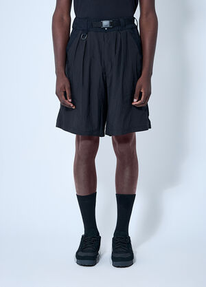 Y-3 Logo Motif Track Shorts Black yyy0160005
