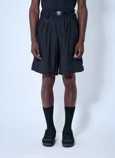 Y-3 Logo Motif Track Shorts Black yyy0160005