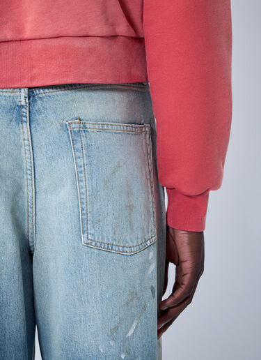 Acne Studios Zip-Up Hoodie Red acn0364036