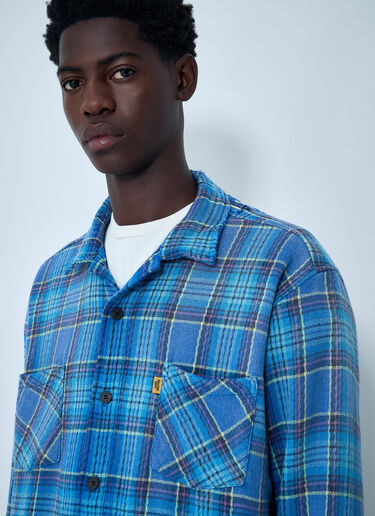 Gallery Dept. Marley Flannel Shirt Blue gdp0160060