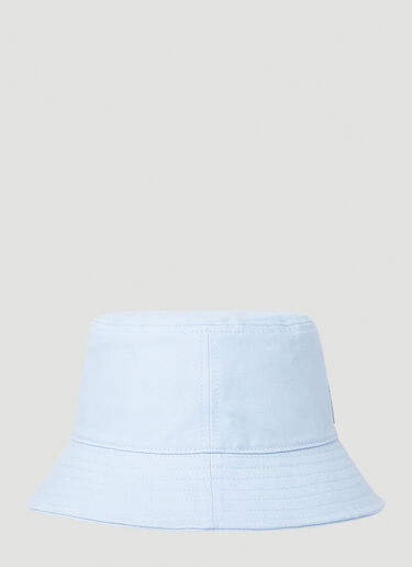 Raf Simons Logo Patch Bucket Hat Light Blue raf0151018