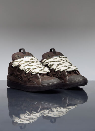 Lanvin Curb Sneakers Brown lnv0154014