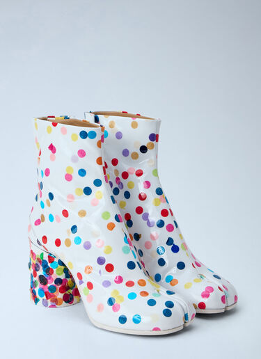 LN-CC® - Maison Margiela: Tabi Ankle Boots - Multicolor Maison Margiela Tabi Ankle Boots Multicolor mla0265022