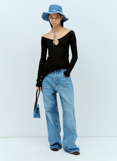 Jacquemus Le Chiquito Noeud 手提包 蓝色 jac0256076