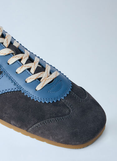 Dries Van Noten スエードトリムスニーカー グレー dvn0163027