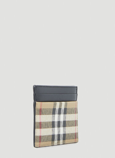 Burberry Sandon Check Cardholder Beige bur0149145