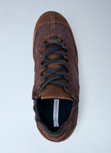 LN-CC® - Cecilie Bahnsen: Blaise Soft Sneakers - Brown Cecilie Bahnsen Blaise Soft Sneakers Brown cec0266015