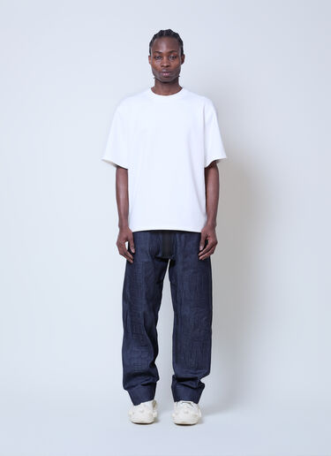 Walter Van Beirendonck x G-STAR 텍스트 프린트 티셔츠  화이트 wlt0160030