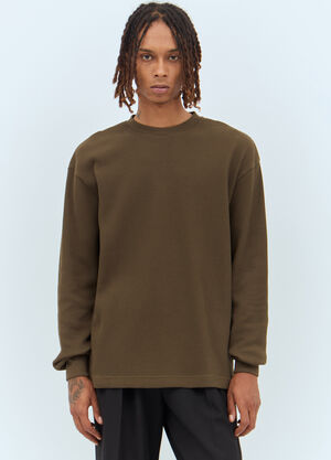 Burberry EKD Waffle Knit Top Brown bur0158003