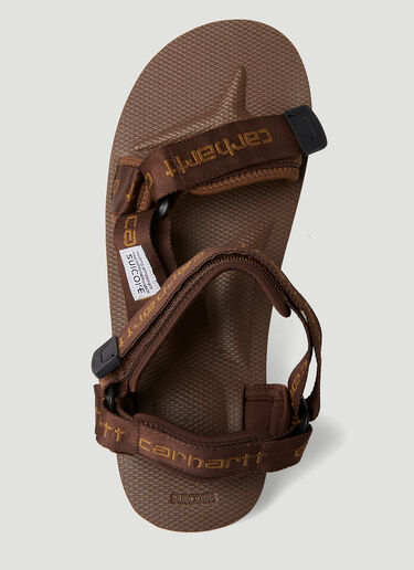 Suicoke x Carhartt x Carhartt Depa V2 Cht Sandals Brown sui0350013