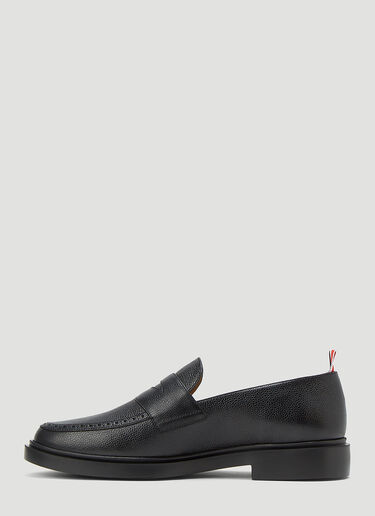 Thom Browne Slip-On Loafers Black thb0143019