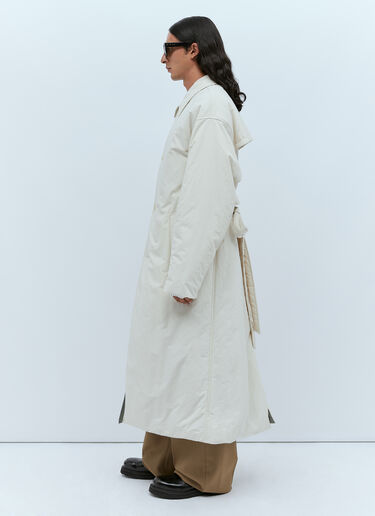 Gucci Lightweight Matte Coat Ivory guc0154002