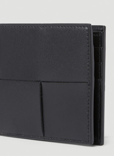 Bottega Veneta イントレチャート 二つ折りウォレット ブラック bov0153048