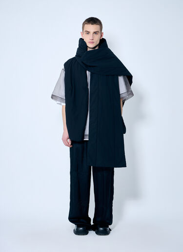 Dries Van Noten 连帽围巾  藏蓝色 dvn0160013