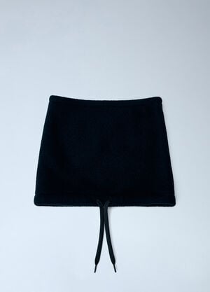 RIER Natural Fleece Neck Warmer Black rrr0165001