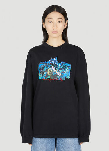 Carne Bollente Deep Sea Encounters T-Shirt Black cbn0352016