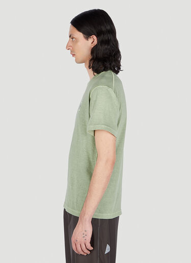 Stone Island Compass Patch T-Shirt Green sto0152071