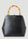 Jil Sander Goji Bamboo Small Handbag White jil0251045
