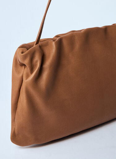 The Row XL Bourse Shoulder Bag Brown row0259019