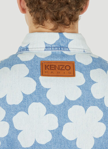 Kenzo Hana Dots Workwear Jacket Light Blue knz0150015