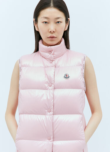 Moncler 바디아 다운 질레 핑크 mon0257013