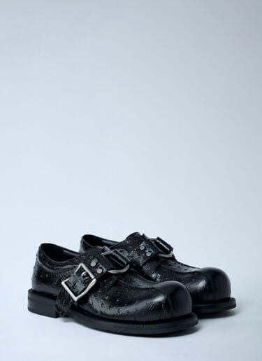 O Ring Leather Shoes Martine Rose O Ring Leather Shoes Black mtr0162020