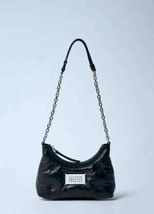 Maison Margiela Micro Glam Slam Hobo Shoulder Bag Black mla0259027