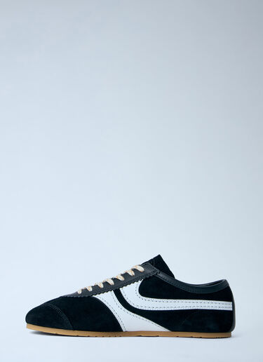 Dries Van Noten Suede Trimmed Sneakers Black dvn0163028