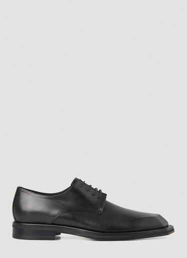 Martine Rose Chisel Toe Derby Shoes Black mtr0147020