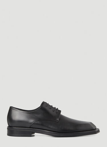 Chisel Toe Derby Shoes Martine Rose Chisel Toe Derby Shoes Black mtr0147020