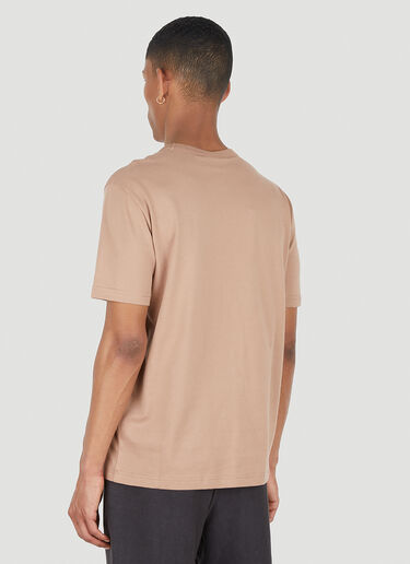Champion Athletic Jersey Combed T-Shirt  Brown cha0148012