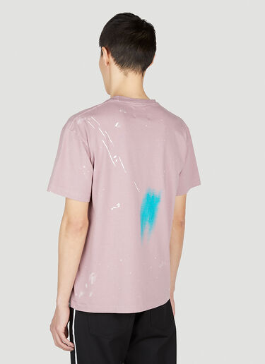 Gallery Dept. Psychology Ed Paint Splatter T-Shirt Purple gdp0150029